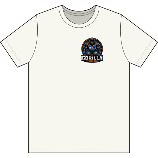 Gorilla Fitness Gear T‑Shirt — Bold Gym Logo Tee