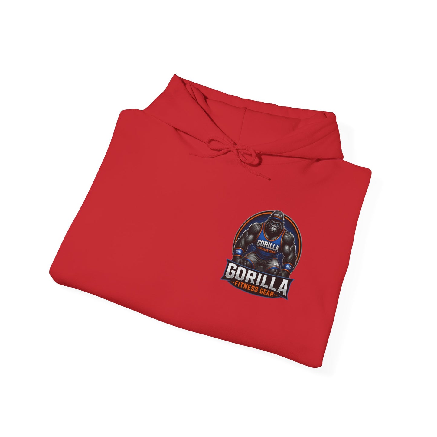 Gorilla Fitness Gear Hoodie — Strength Training Gym Sweatshirt