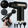 2026Portable Muscle Massage Gun For Body Massage, With Led Touch Screen, Speed Adjustment,, And 4 Replaceable,Rechargeable