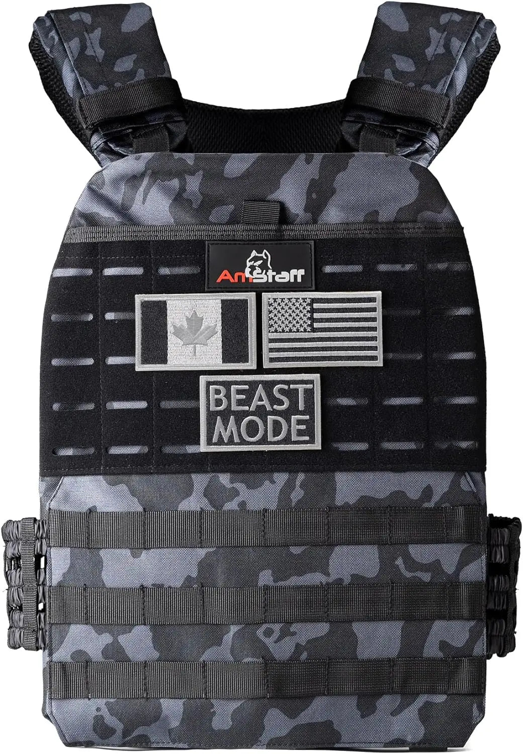 Tactical Weighted Vest - Adjustable Weight Vests - Versatile Wearable Vest for Fitness Workouts, Strength and Endurance Training