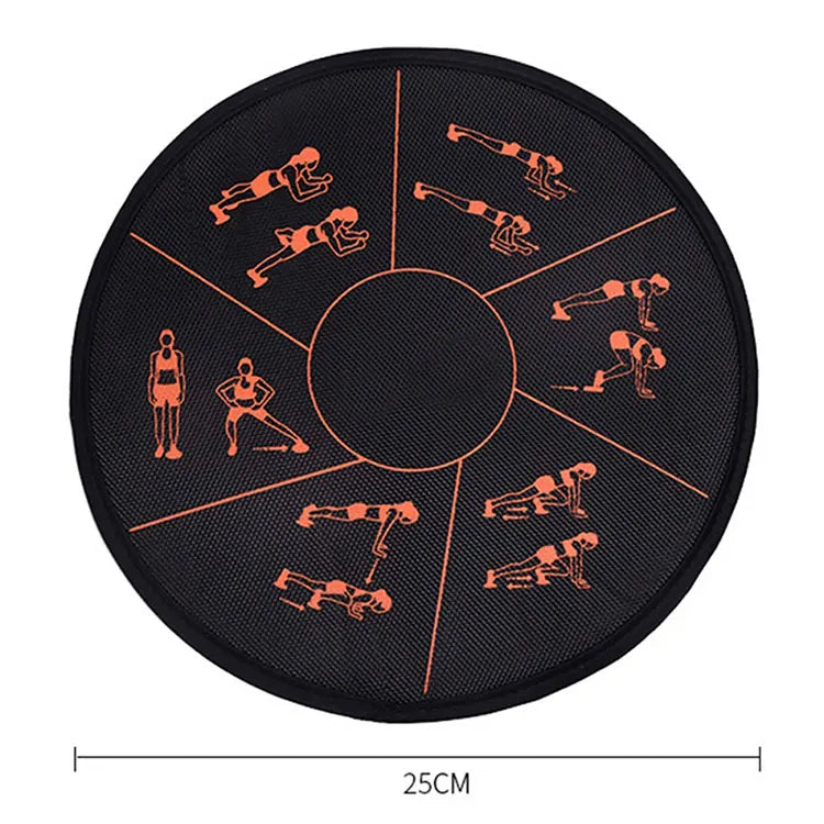 Gym Yoga Fitness Slider Gliding Disc Sliding Plate Core Exercise Workout Twist Board