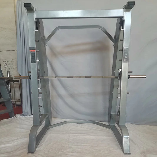 Gym Fitness Commercial Strength Machine Weight Lifting Power Cage Squat Rack Smith Machine Multi Functional