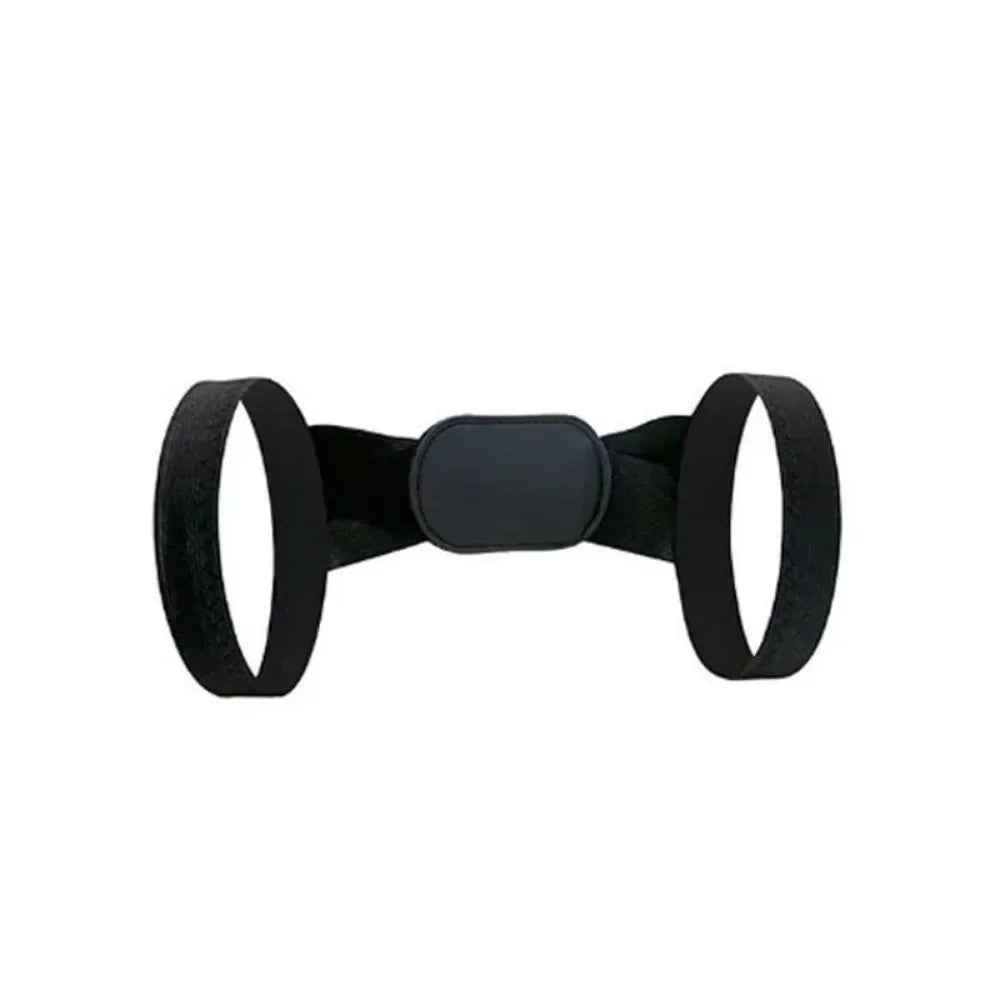 Back Posture Corrector Adjustable Support Shoulder Belt Adults Children Back Straightener Correction Spine Bone.(Black)