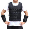 20kg Loading Weighted Vest Adjustable Loading Weight Jacket Boxing Running Sling Weight Training Workout Fitness Exercise Vest