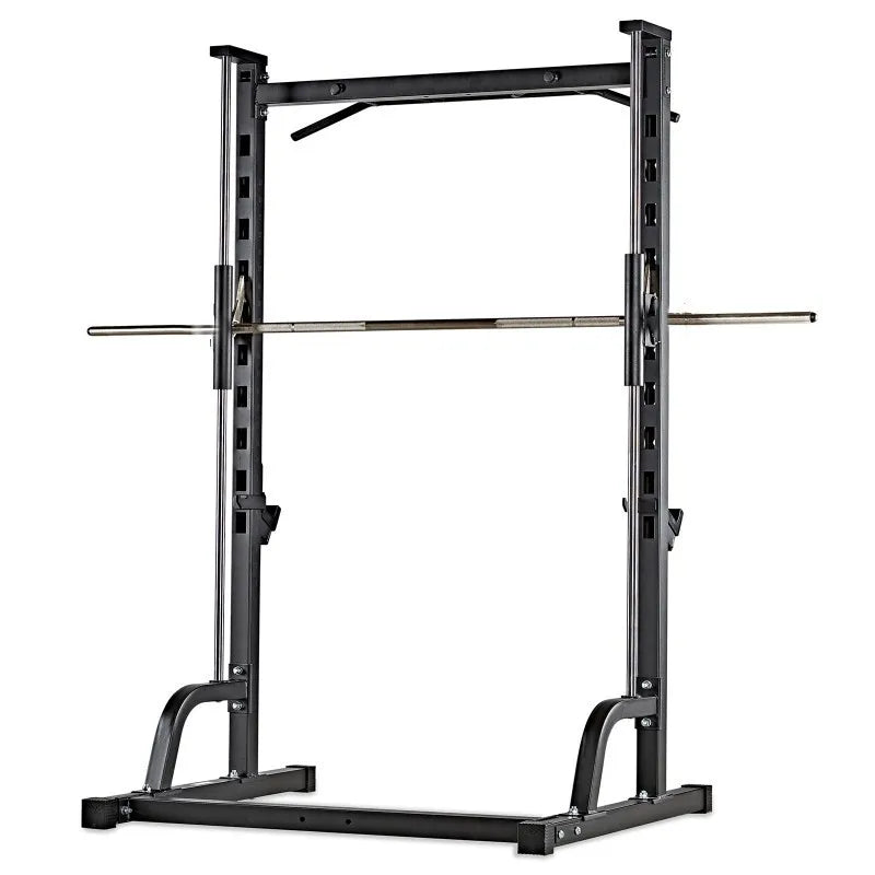 Smith Machine Squat Rack Pull-Up Trainer Multi-Functional Squat Bench Press Barbell Rack Strength Training Equipment