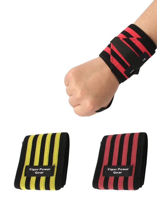 Soft Wrist Straps For Powerflifting,Heavy Duty Wrist Protection,Pull up and Fitness Hand Wrist Protection 1Pair,3 sizes