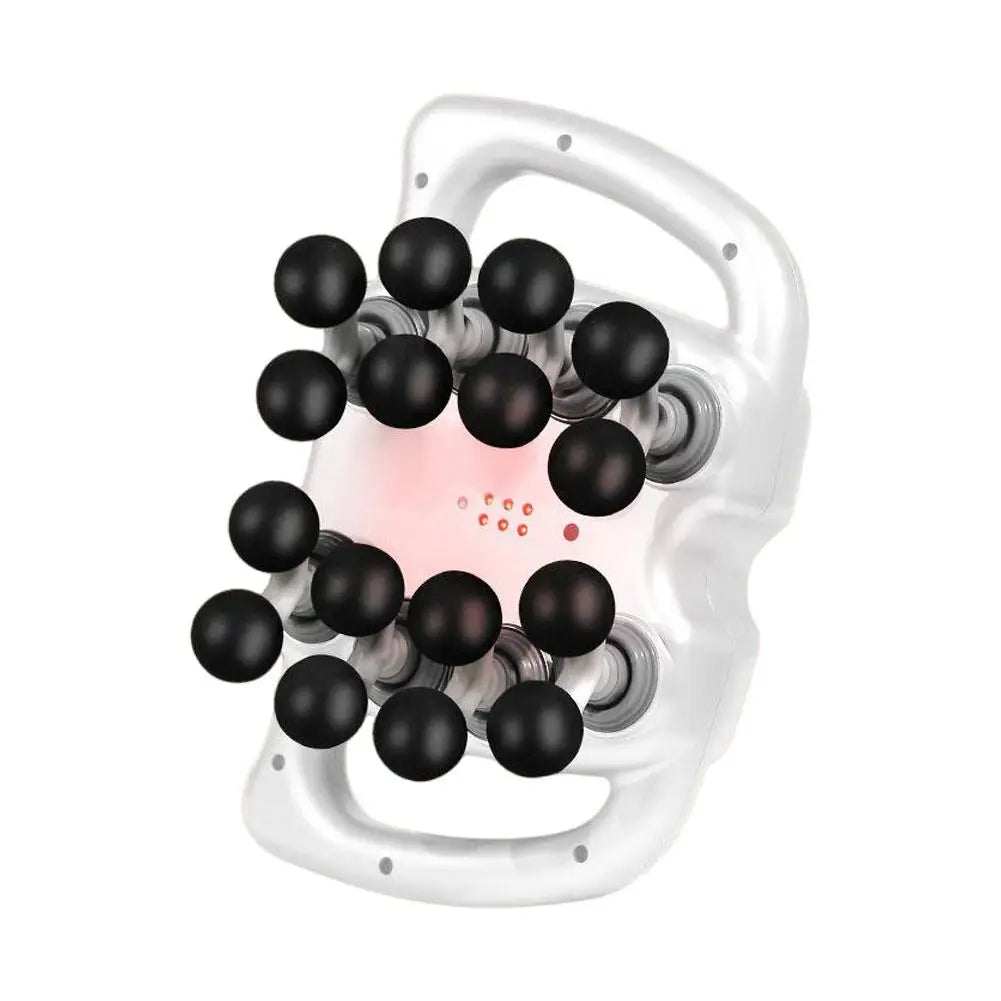 Wireless 16-Head Fascia Massage Gun Deep Tissue Percussion Massager for Muscle Soreness Relief Full Body Use Rechargeable