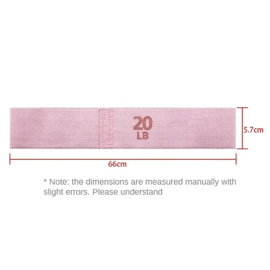 Fabric Elastic Fitness Resistance Bands Yoga Pilates Hip Circle Expander Bands Gym Training Loops Yoga Workout Equipment