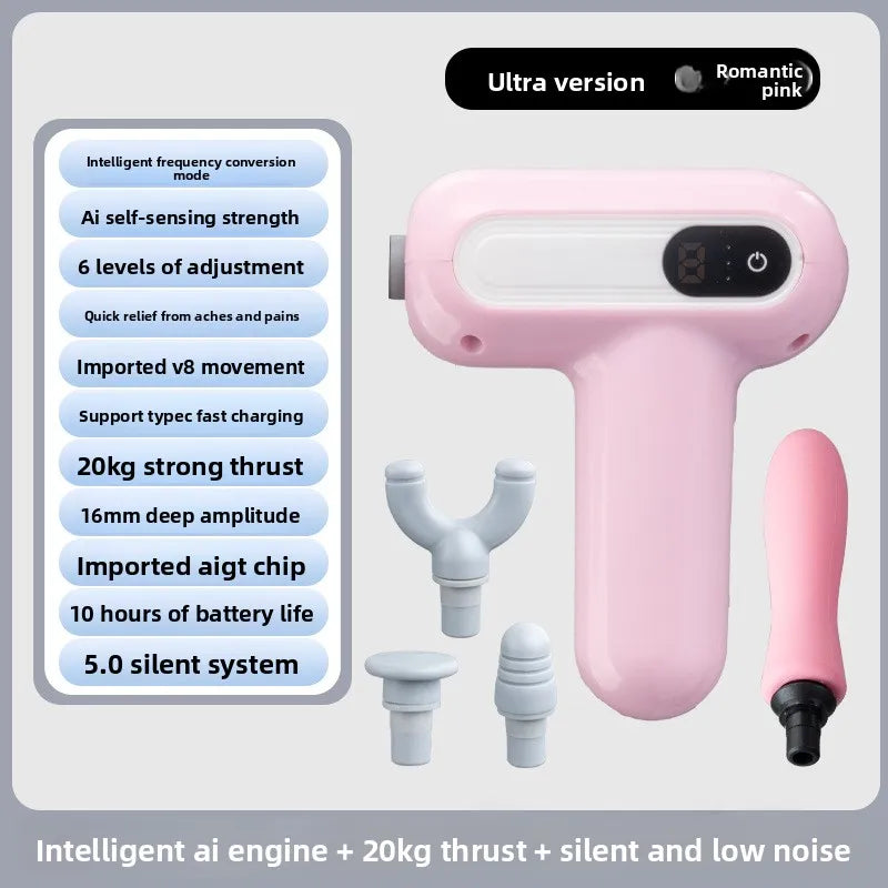 Mini Fascia Gun, Professional Mini Muscle Massager for Home Use, Electric Neck Massage Gun for Boys and Girls