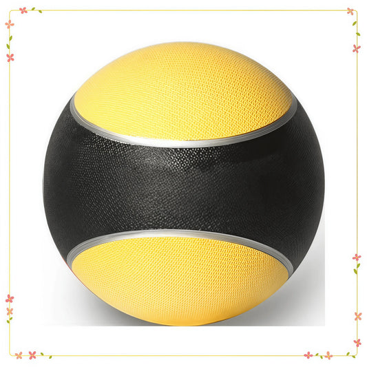 Barbell Rubber Medicine Ball, 8lb