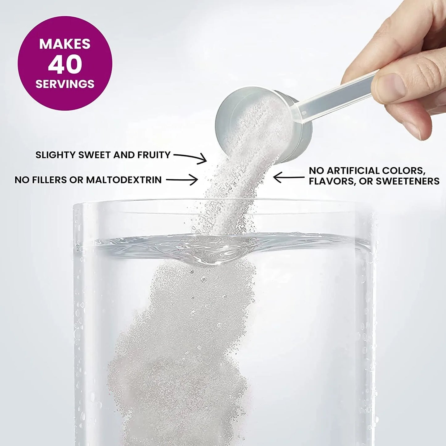 Electrolytes Hydration Powder Mix - Energy & Recovery Drink Mix For Sports Travel Hydration