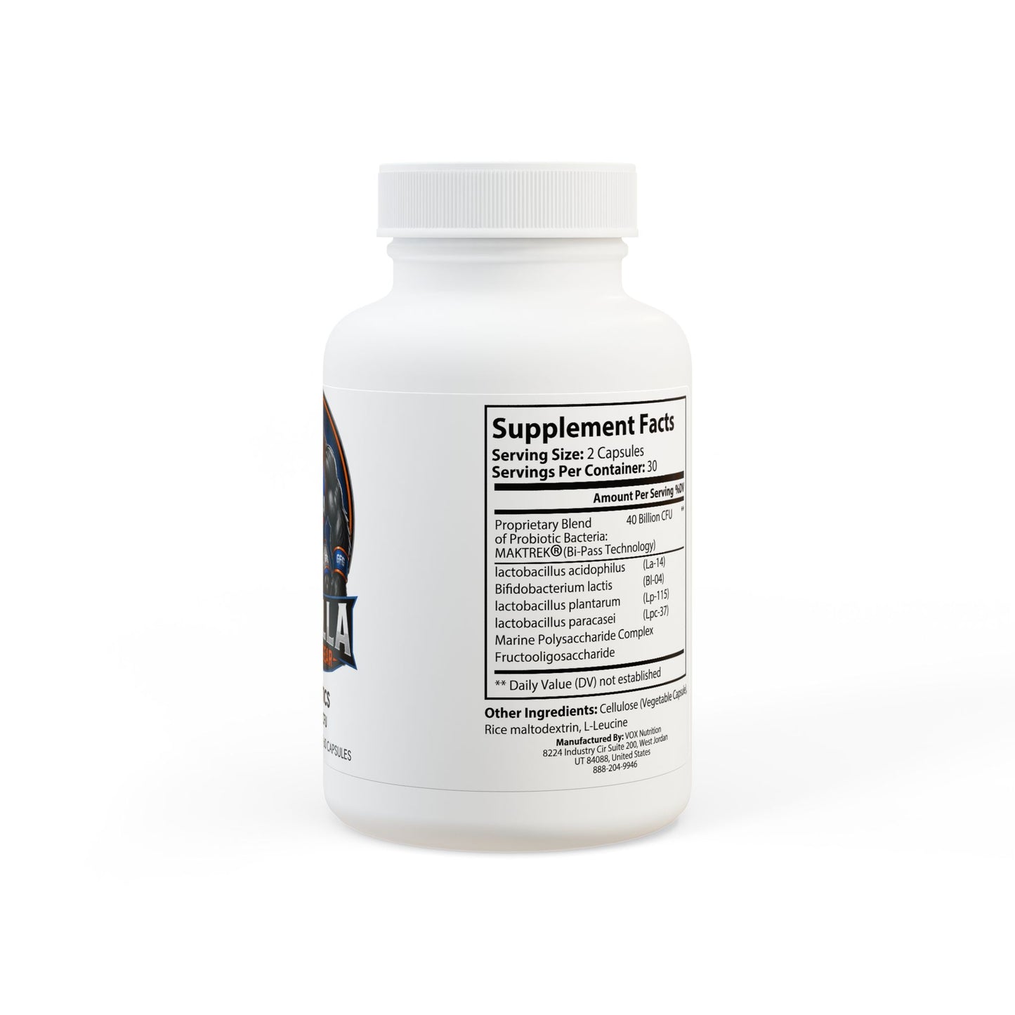 Probiotics Supplement (60 Capsules)