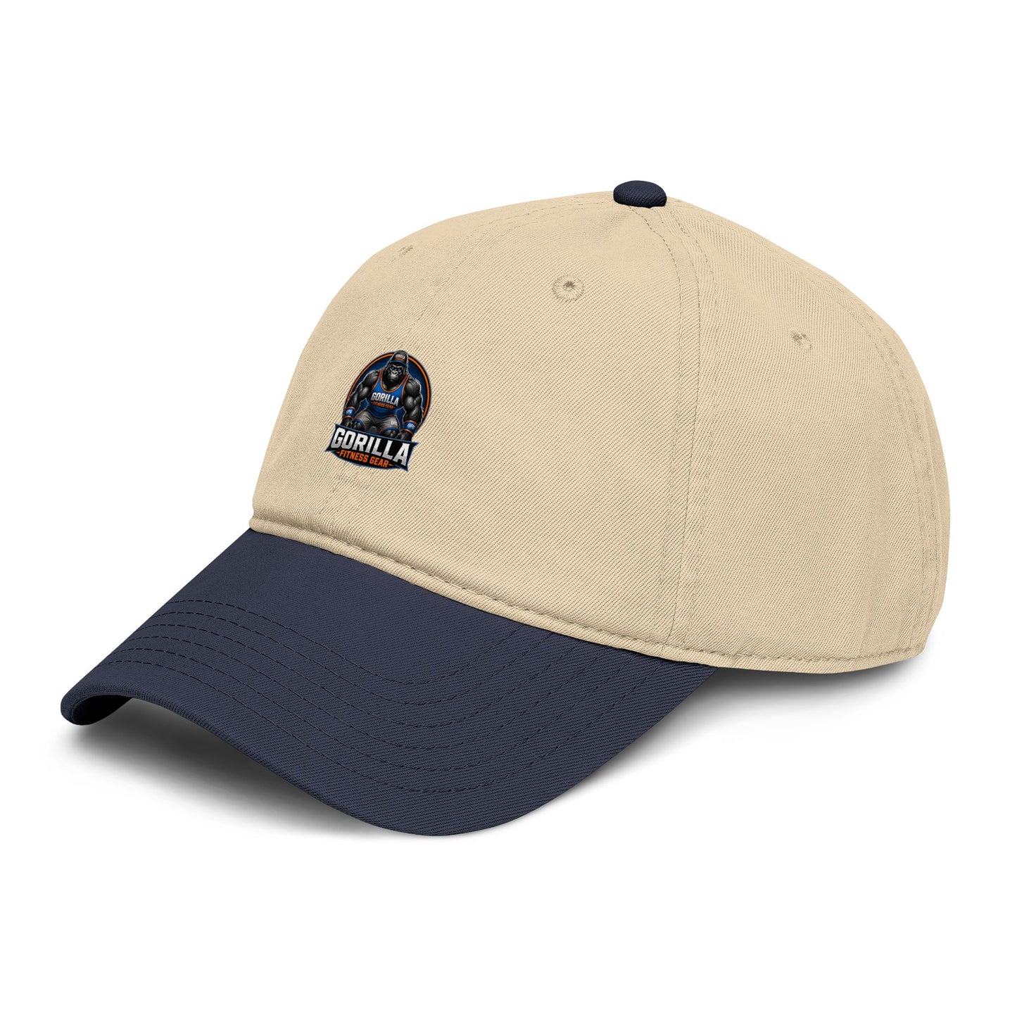 Gorilla Graphic Baseball Cap — Washed Cotton Dad Hat