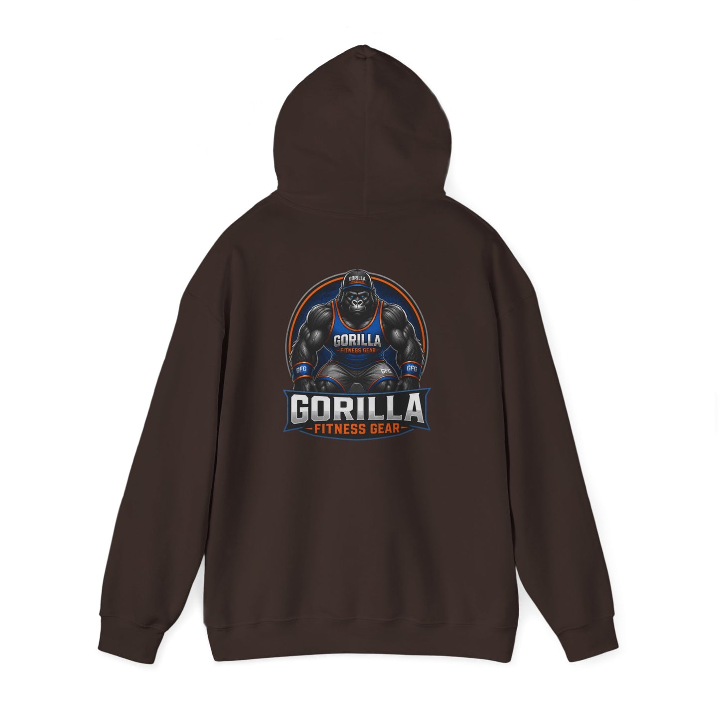 Gorilla Fitness Gear Hoodie — Strength Training Gym Sweatshirt