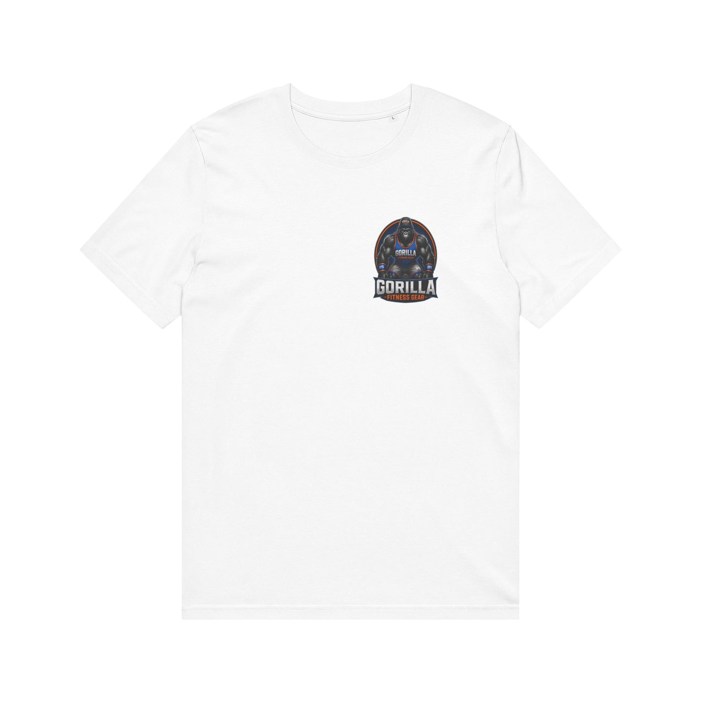 Gorilla Skull Graphic T-Shirt — Retro Tattoo Style Chest Print