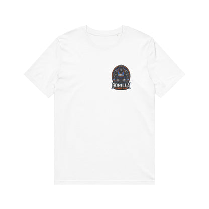 Gorilla Skull Graphic T-Shirt — Retro Tattoo Style Chest Print