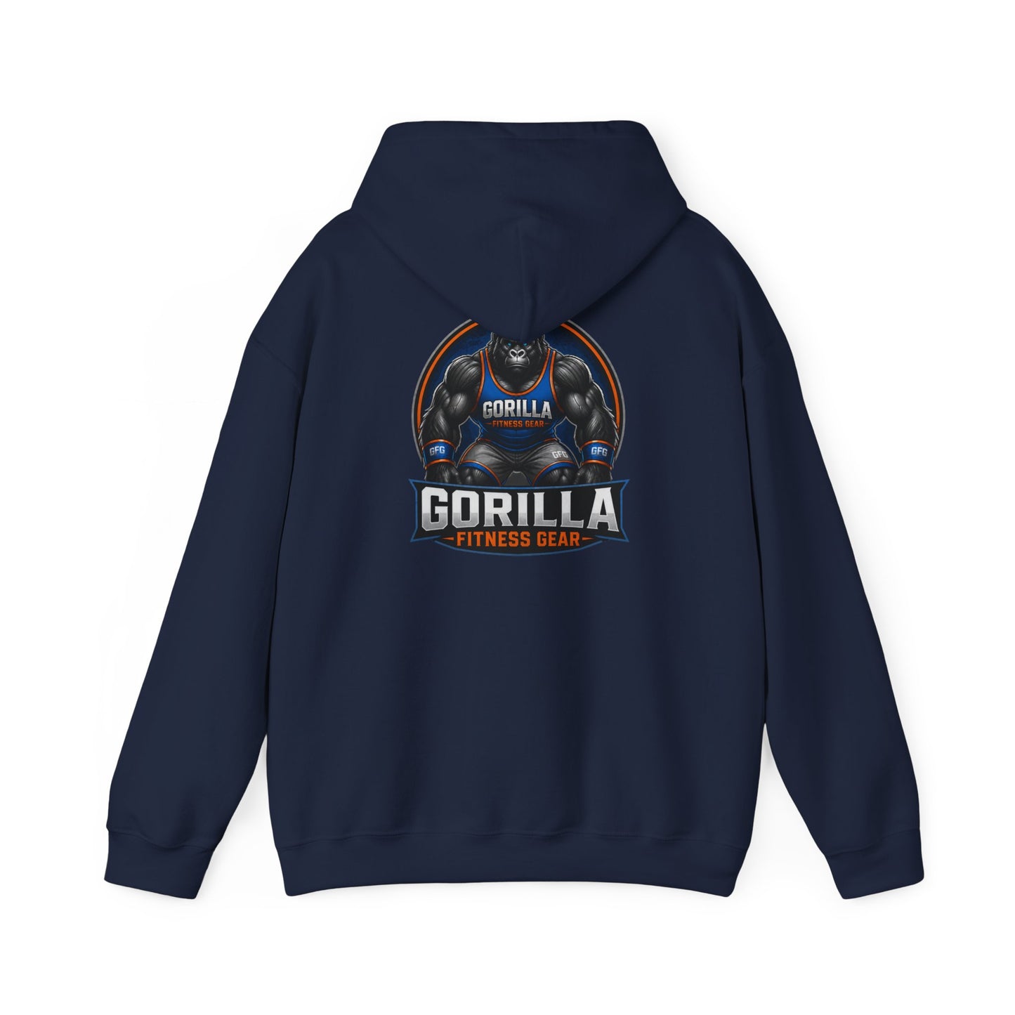 Gorilla Fitness Gear Hoodie — Strength Training Gym Sweatshirt