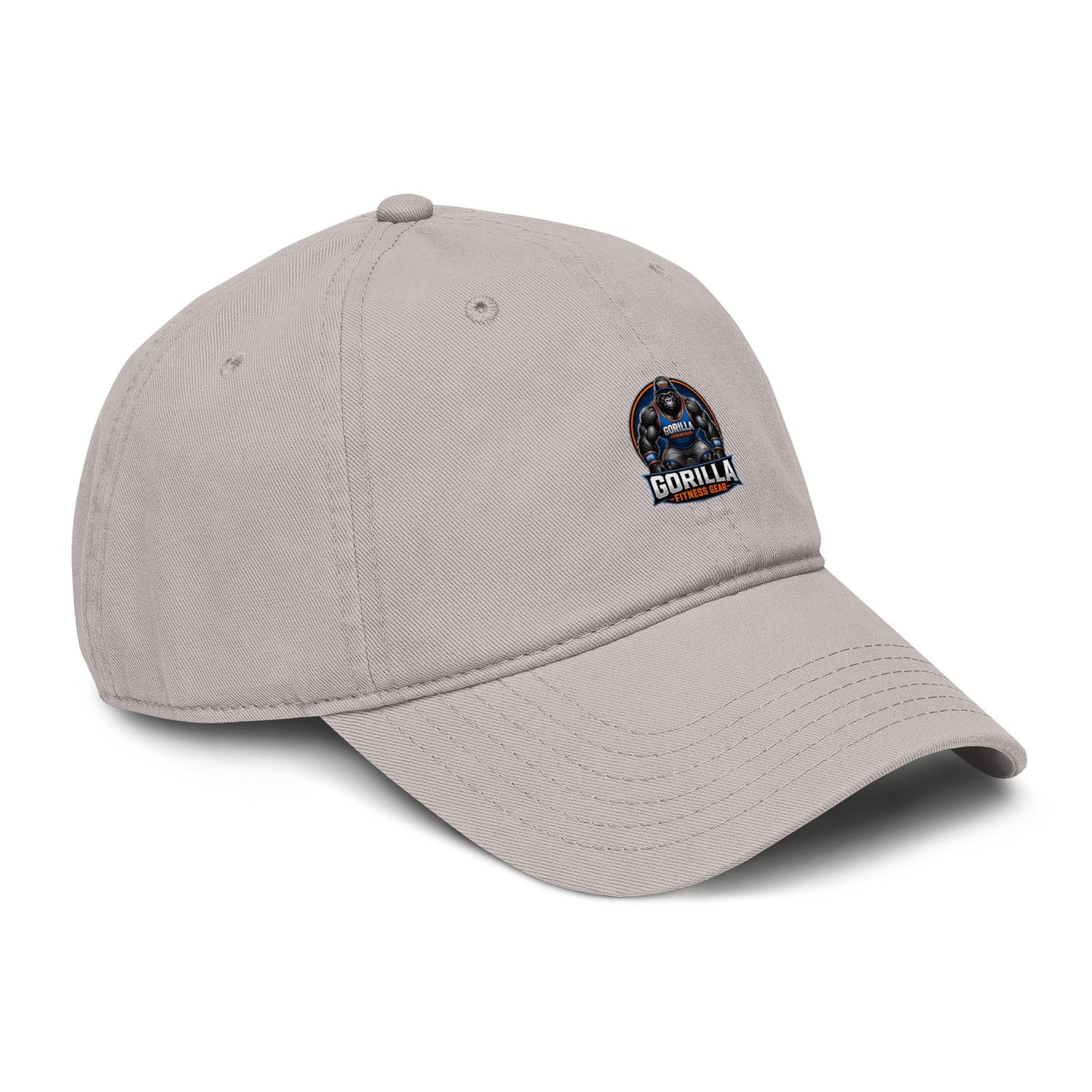 Gorilla Graphic Baseball Cap — Washed Cotton Dad Hat