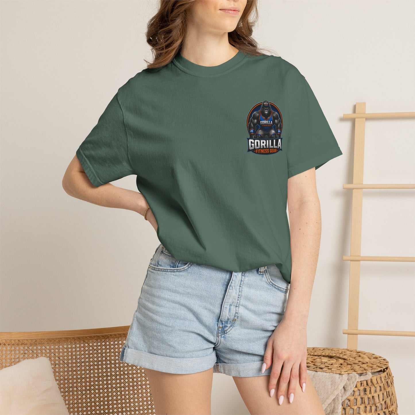 Gorilla Fitness Gear T-Shirt — Muscular Gorilla Athletic Tee