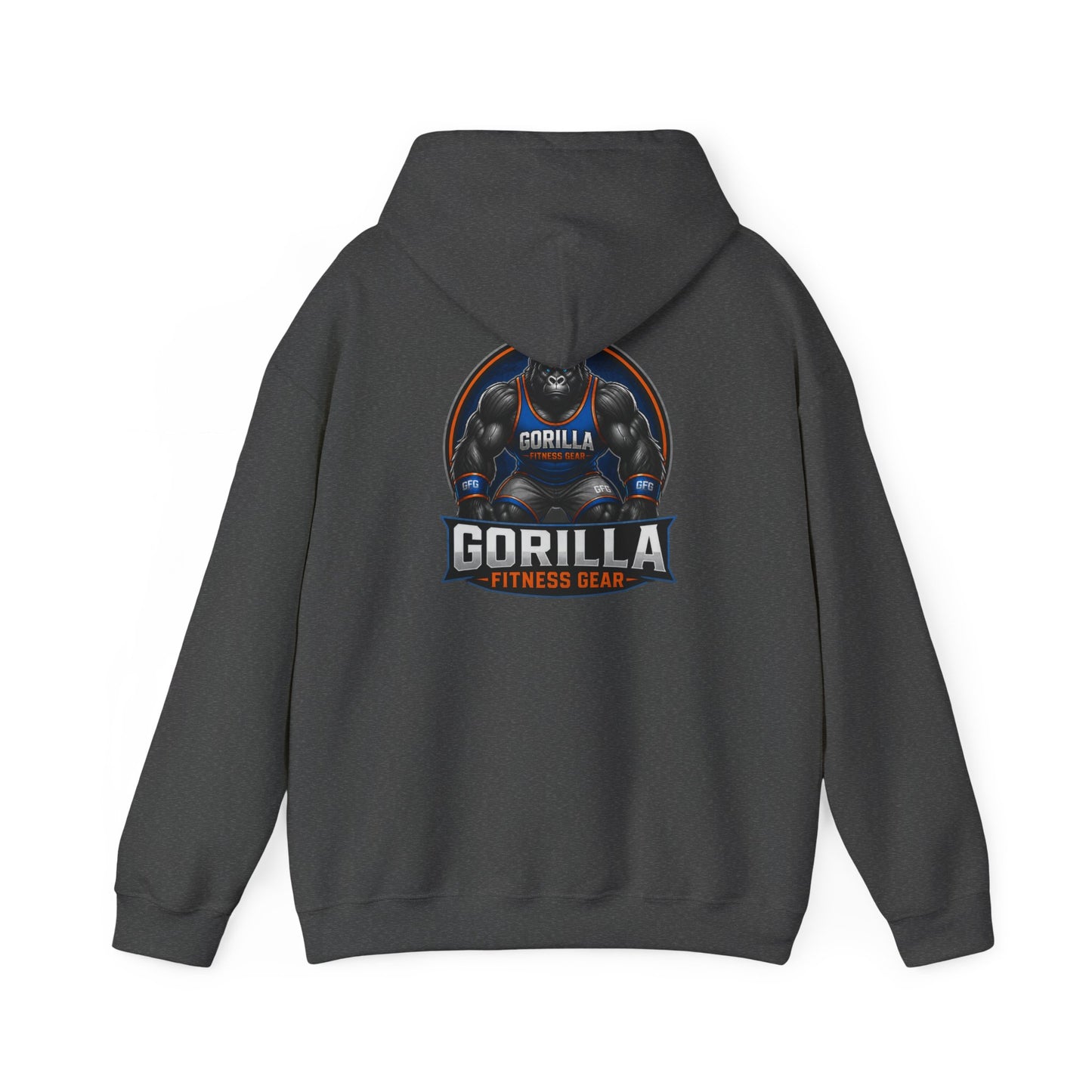 Gorilla Fitness Gear Hoodie — Strength Training Gym Sweatshirt