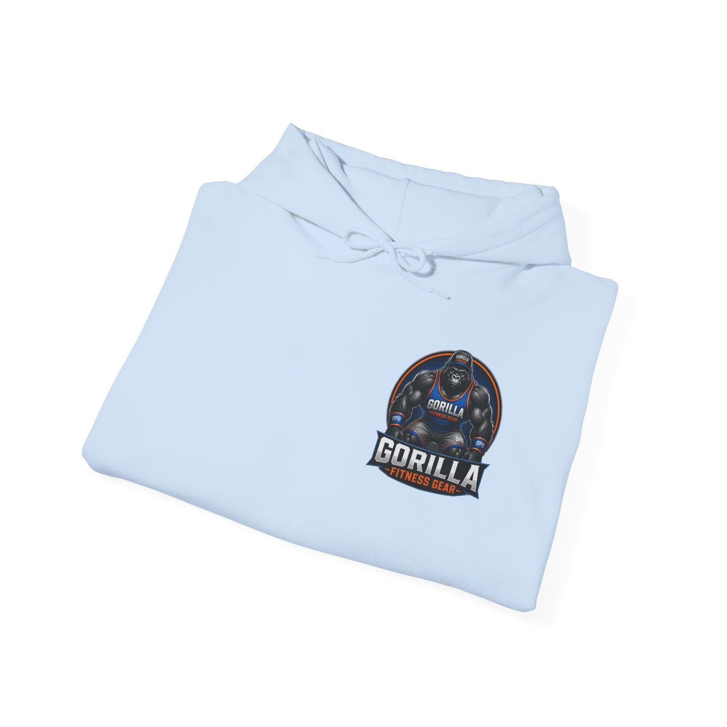Gorilla Fitness Gear Hoodie — Strength Training Gym Sweatshirt