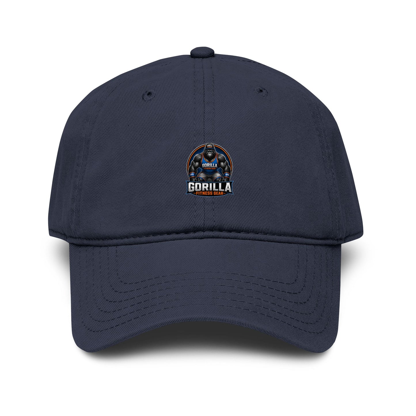 Gorilla Graphic Baseball Cap — Washed Cotton Dad Hat