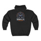 Gorilla Fitness Gear Zip Hoodie — Strength Training Gym Sweatshirt
