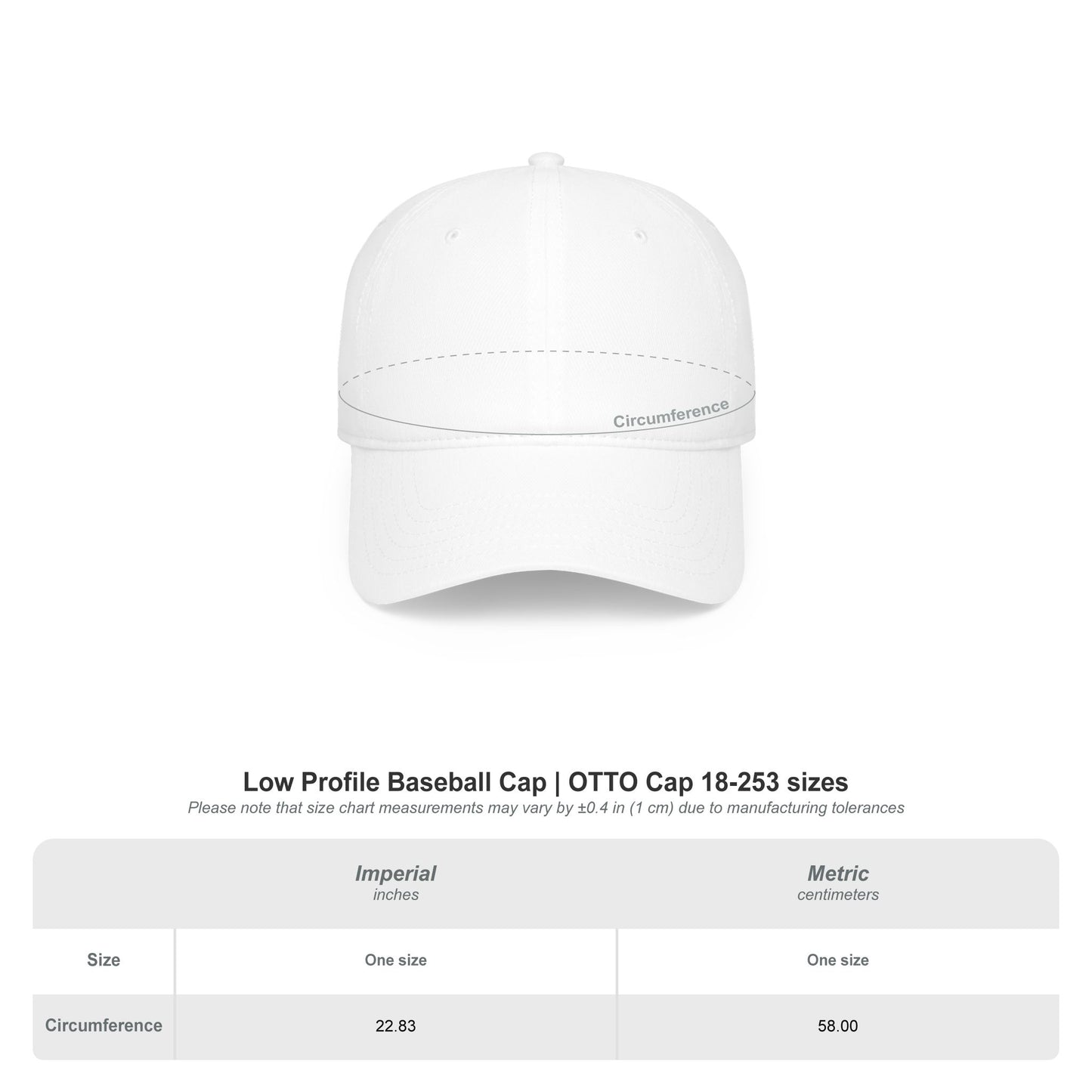 Gorilla Strength Low Profile Baseball Cap — 'Gorilla' Logo Workout Hat