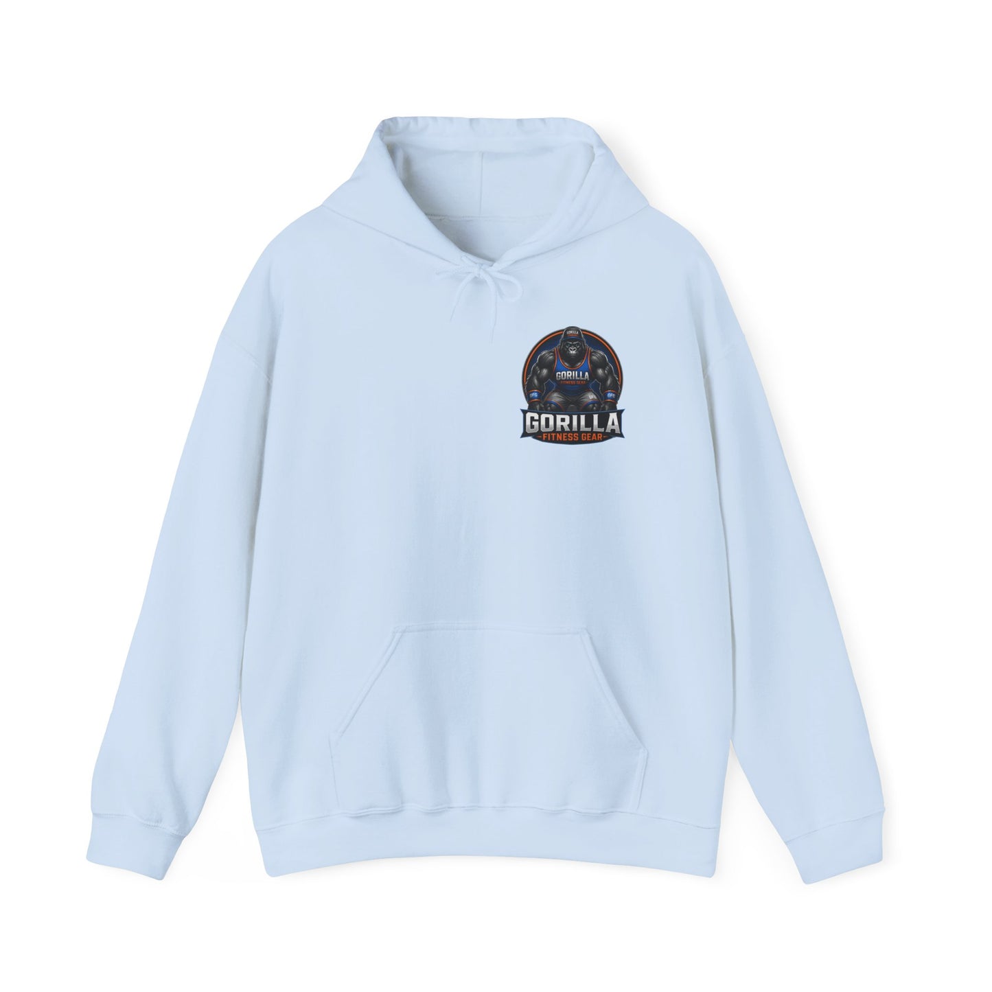 Gorilla Fitness Gear Hoodie — Strength Training Gym Sweatshirt