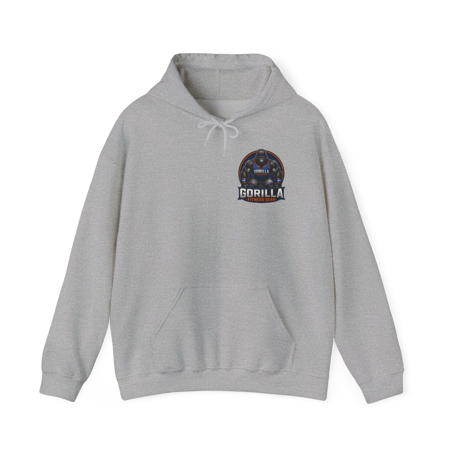 Gorilla Fitness Gear Hoodie — Strength Training Gym Sweatshirt