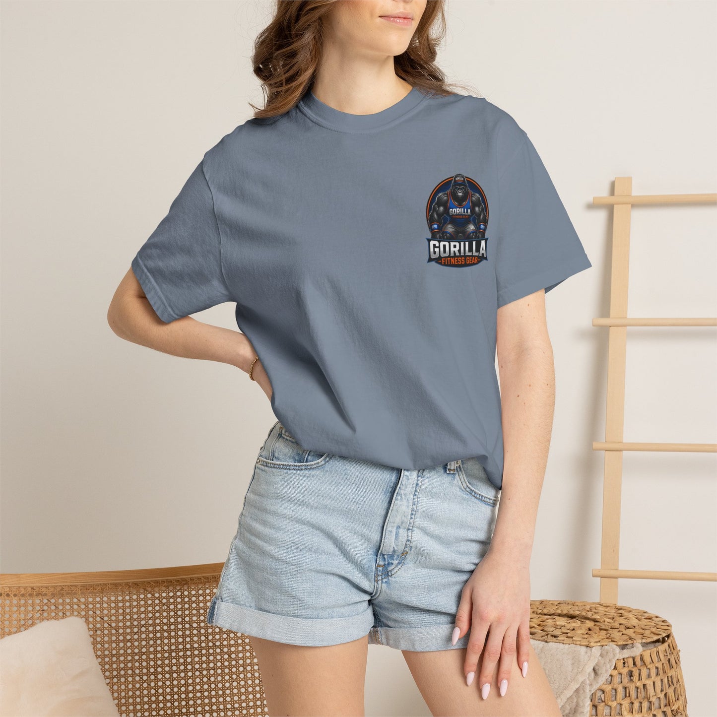 Gorilla Fitness Gear T-Shirt — Muscular Gorilla Athletic Tee