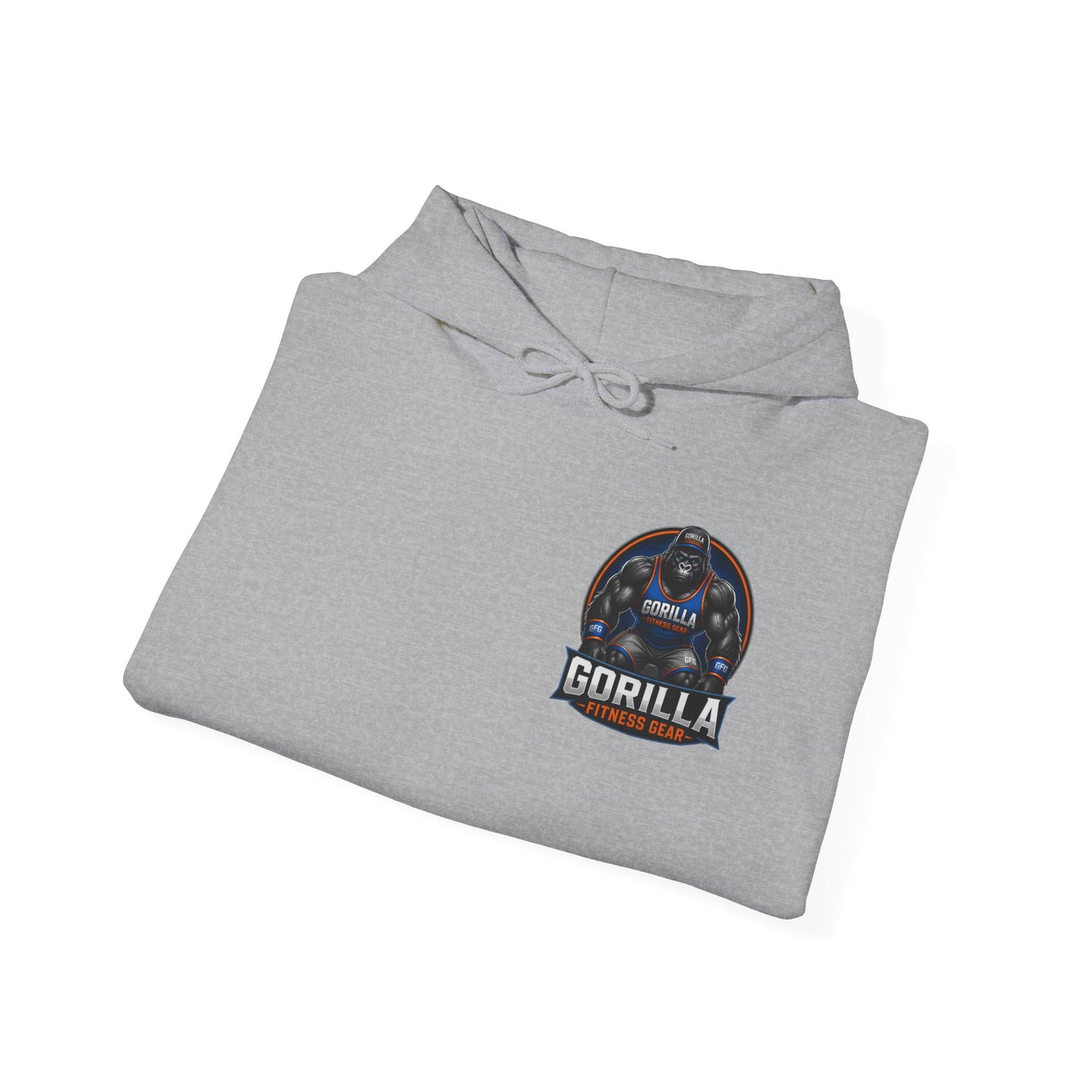Gorilla Fitness Gear Hoodie — Strength Training Gym Sweatshirt