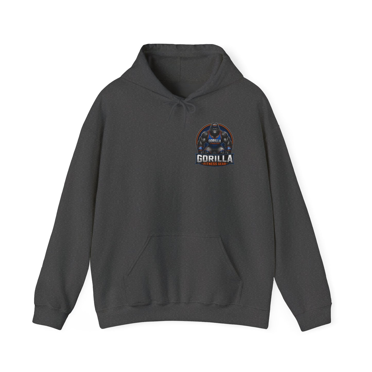 Gorilla Fitness Gear Hoodie — Strength Training Gym Sweatshirt