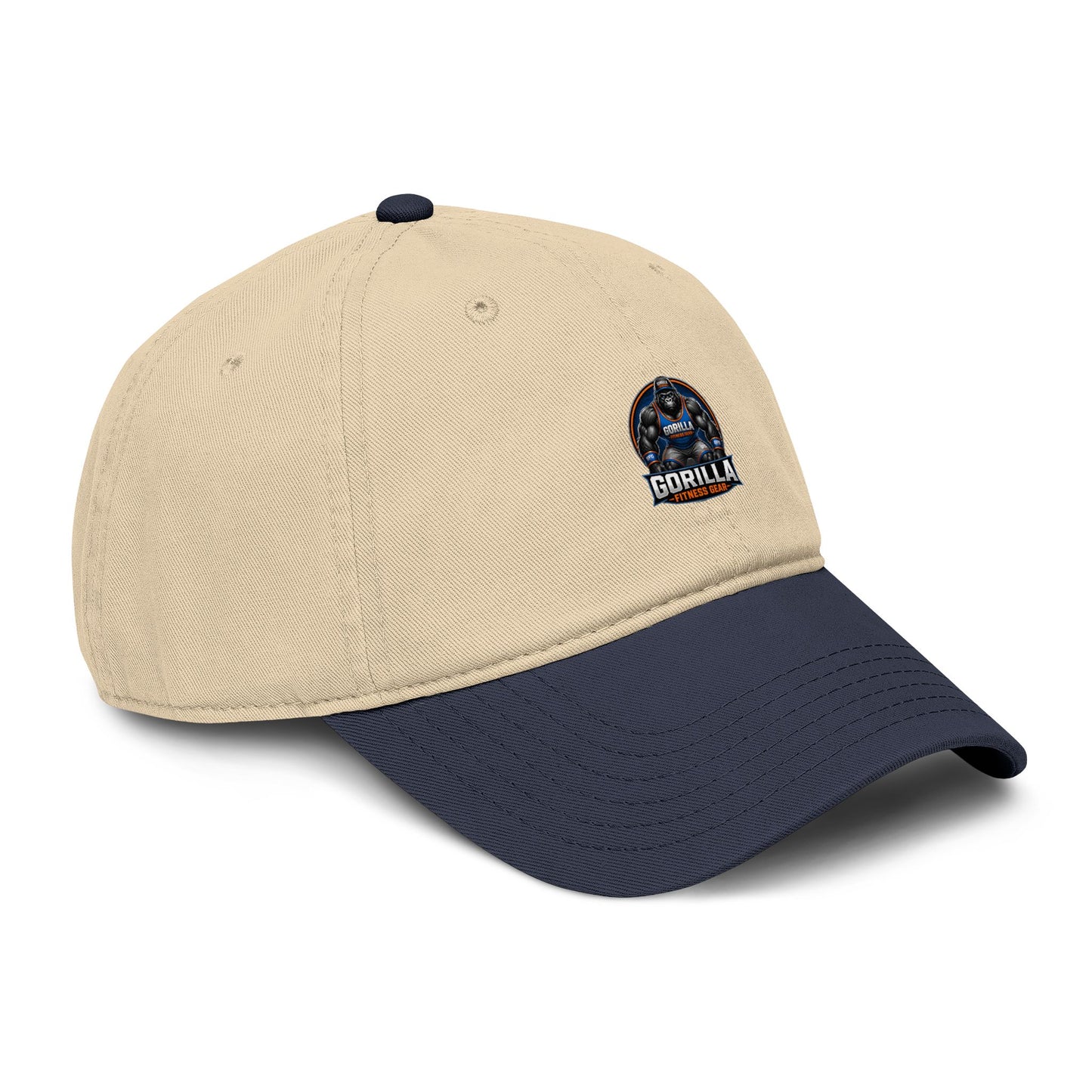 Gorilla Graphic Baseball Cap — Washed Cotton Dad Hat