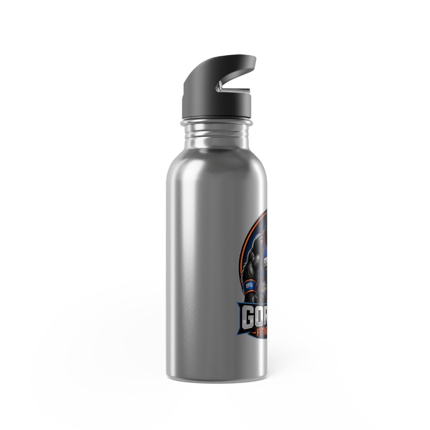 Stainless Steel Water Bottle With Straw, 20oz