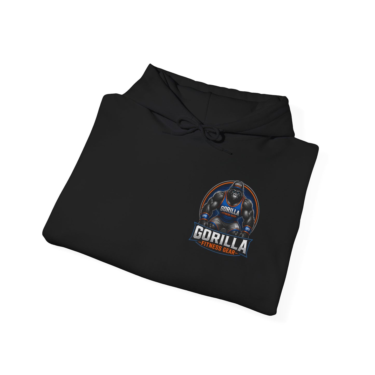 Gorilla Fitness Gear Hoodie — Strength Training Gym Sweatshirt