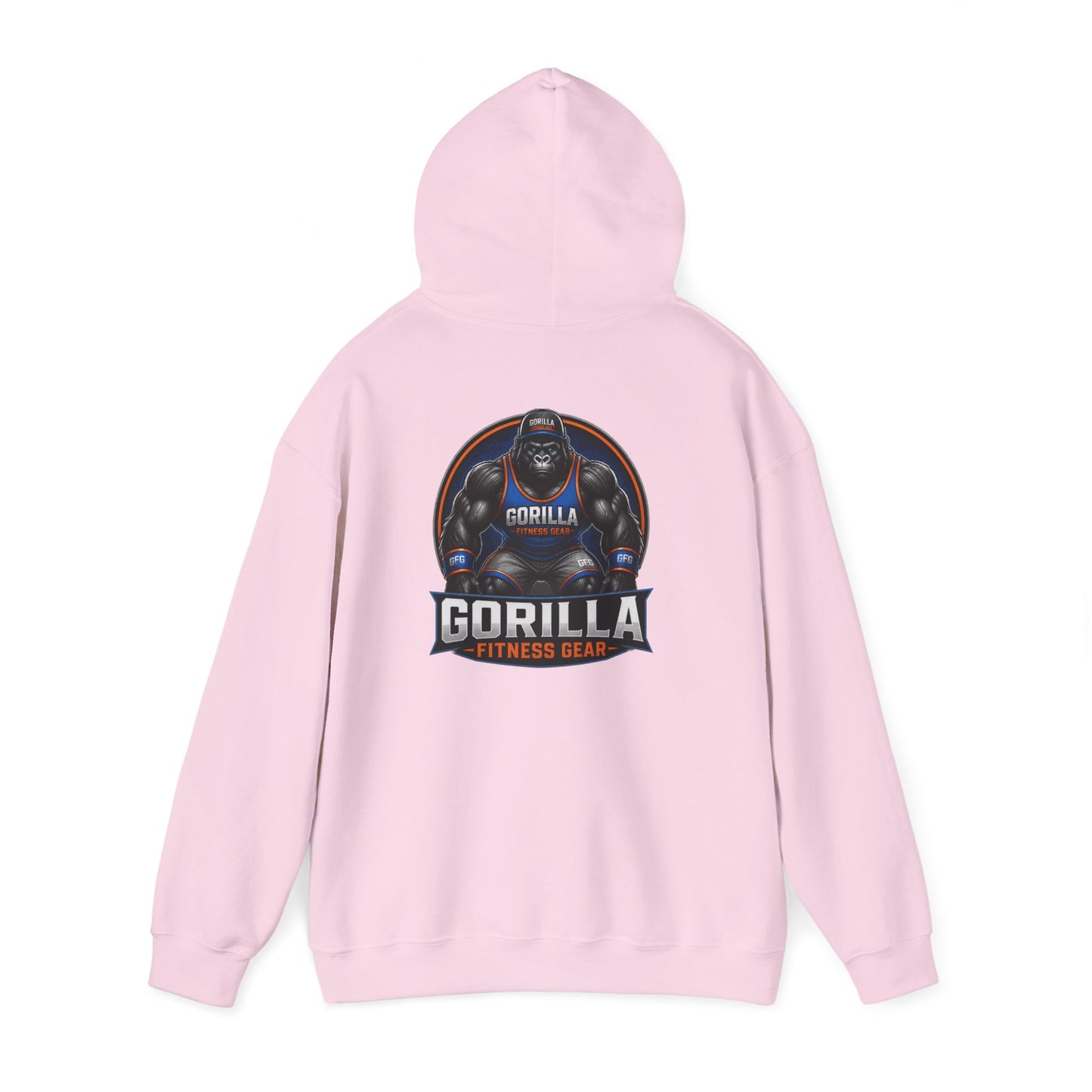 Gorilla Fitness Gear Hoodie — Strength Training Gym Sweatshirt