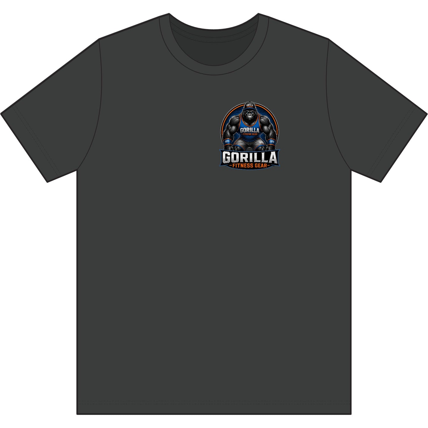 Gorilla Fitness Gear T‑Shirt — Bold Gym Logo Tee