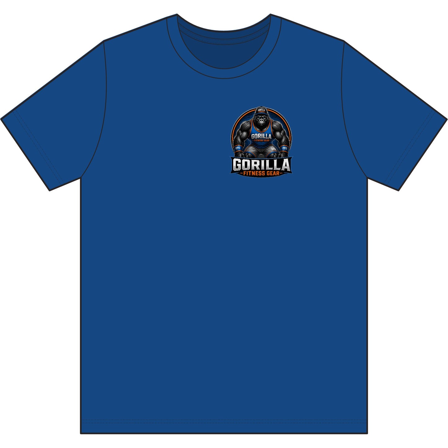 Gorilla Fitness Gear T‑Shirt — Bold Gym Logo Tee