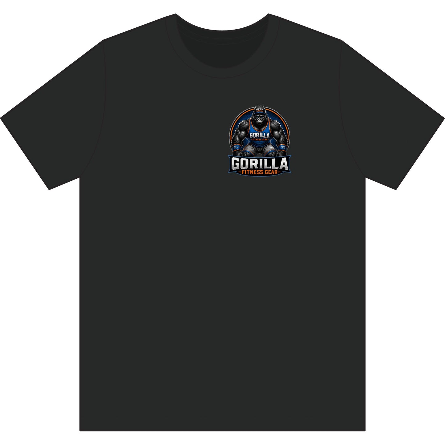 Gorilla Fitness Gear T‑Shirt — Bold Gym Logo Tee