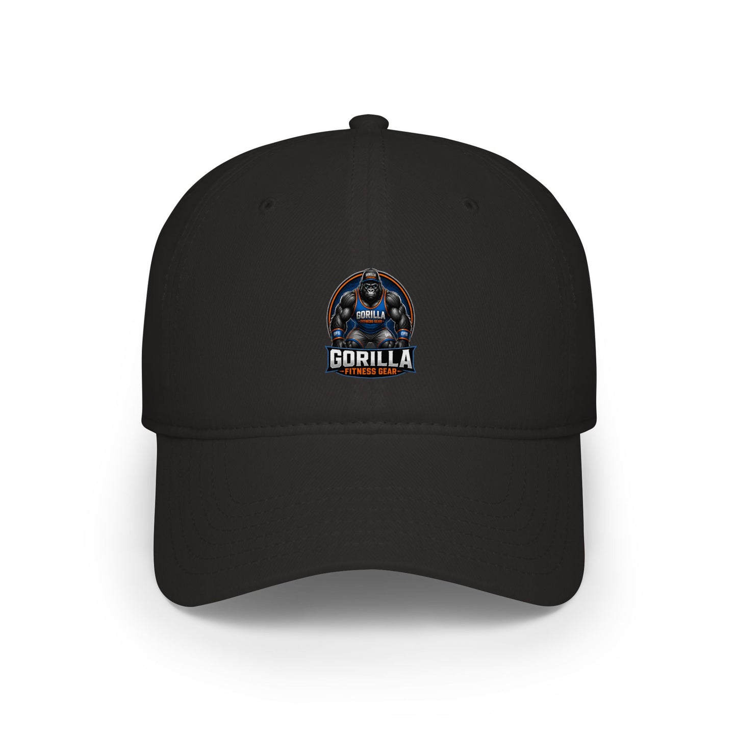 Gorilla Strength Low Profile Baseball Cap — Athletic Gym & Streetwear Hat