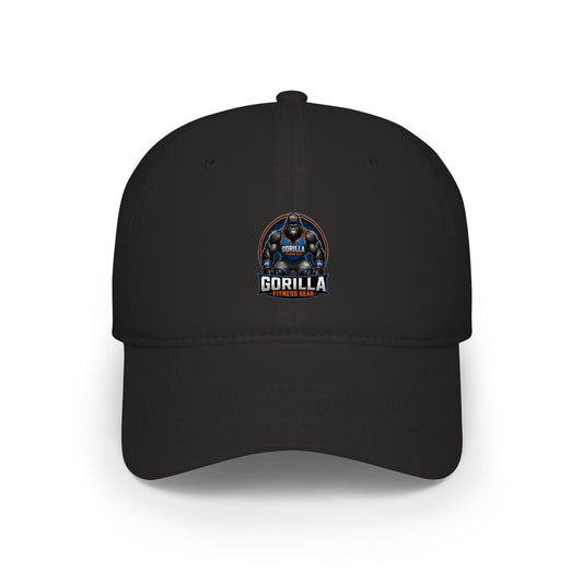 Gorilla Strength Low Profile Baseball Cap — Athletic Gym & Streetwear Hat