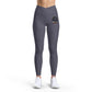 Black 'Gorilla Logic' Luxe Women's Leggings — High-Waist Athletic Yoga Pants