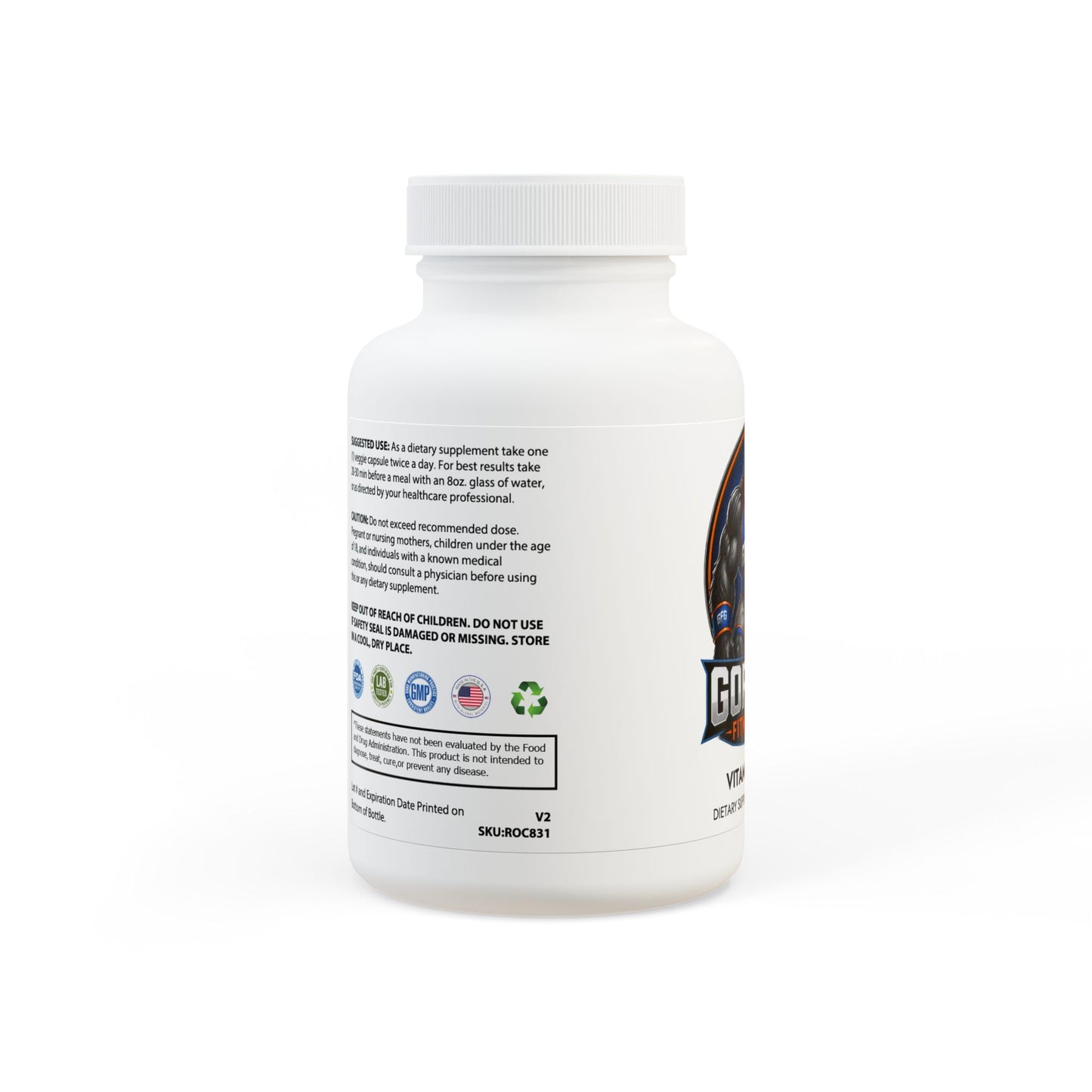 Vitamin K2 + D3 Supplement (60 Capsules)