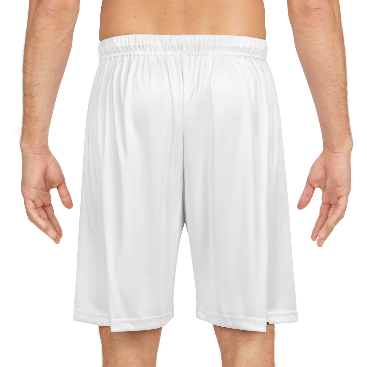 Gorilla Fitness Logo Basketball Shorts — Athletic AOP Workout Shorts