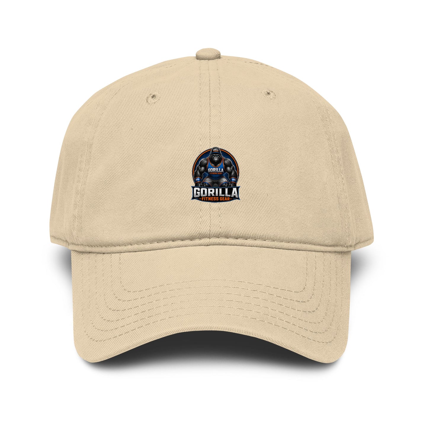 Gorilla Graphic Baseball Cap — Washed Cotton Dad Hat