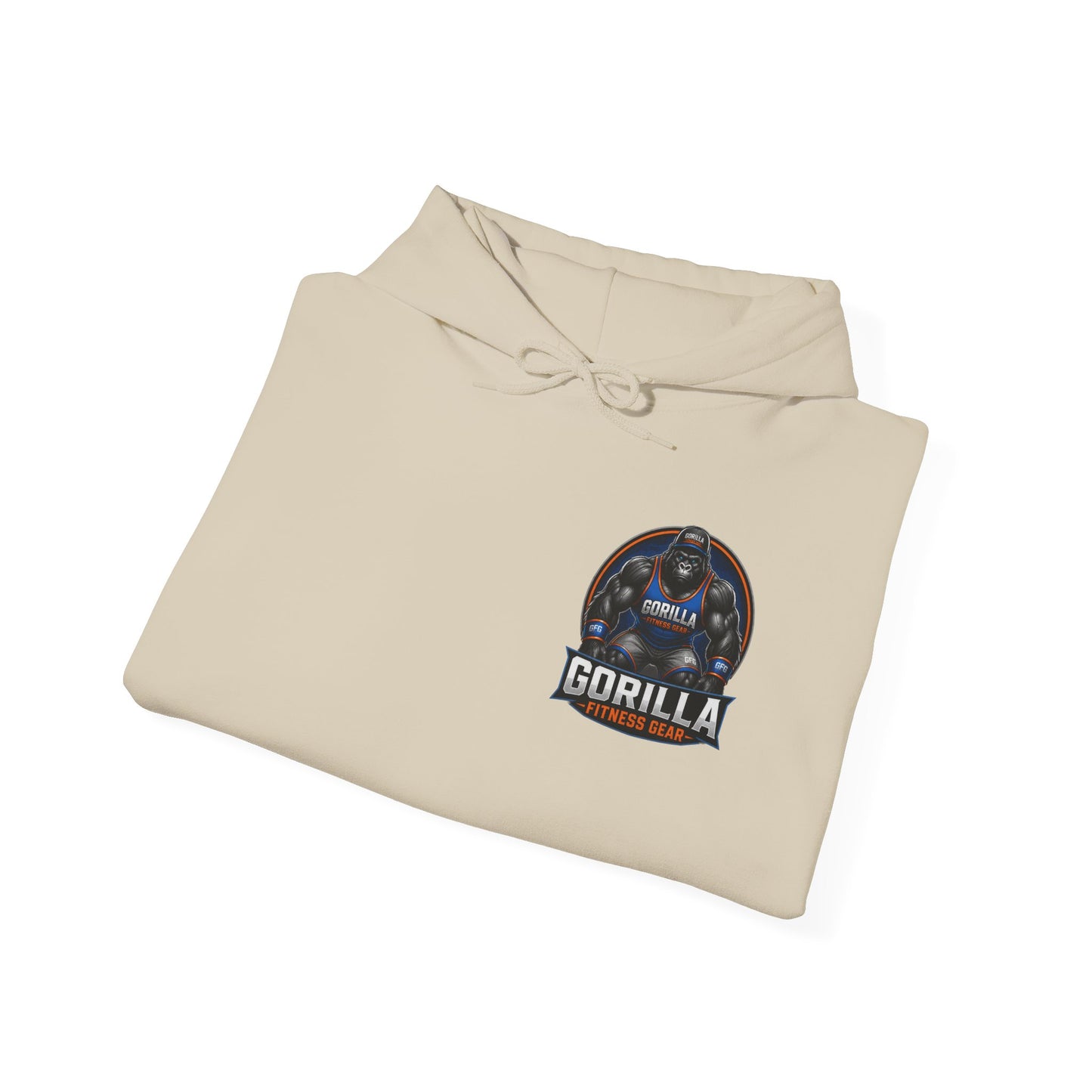 Gorilla Fitness Gear Hoodie — Strength Training Gym Sweatshirt
