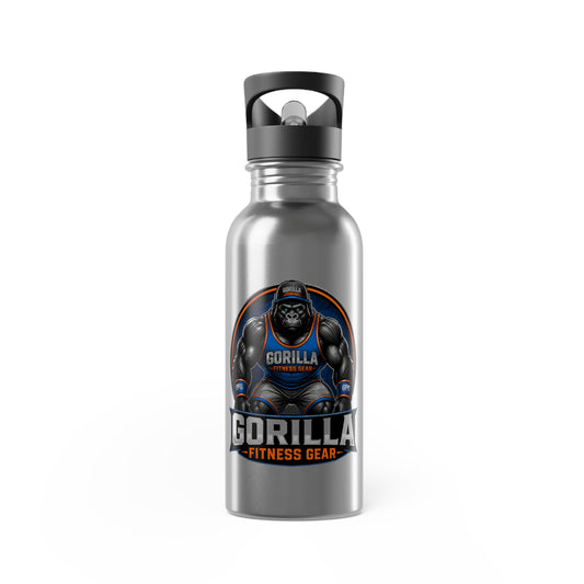 Stainless Steel Water Bottle With Straw, 20oz