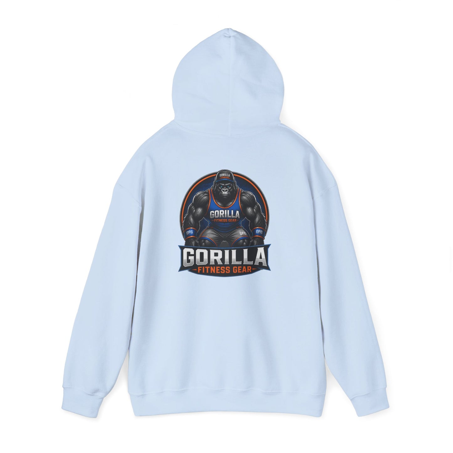 Gorilla Fitness Gear Hoodie — Strength Training Gym Sweatshirt