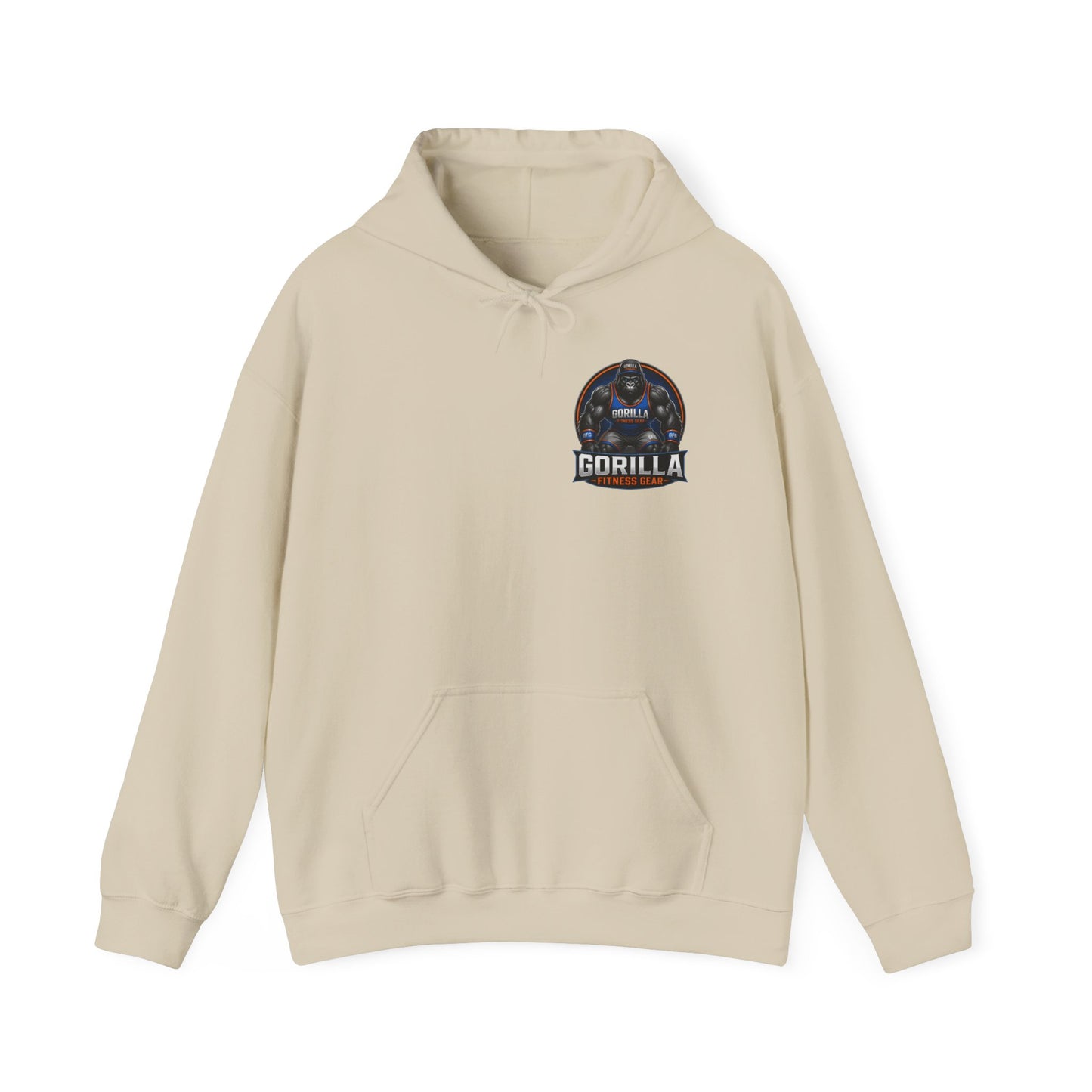 Gorilla Fitness Gear Hoodie — Strength Training Gym Sweatshirt